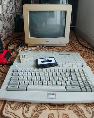 Computer Vintage Amstrad 464 Plus con Monitor