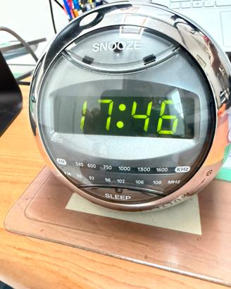 Kevler orologio led radiosveglia digit proiettore