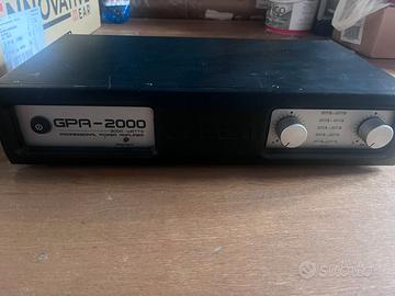 Amplificatore Professionale Gemini GPA 2000