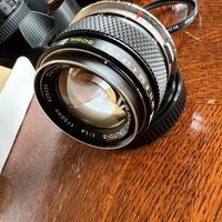 Olympus G.Zuiko Auto-S 50mm f1.4 OM-System + adatt