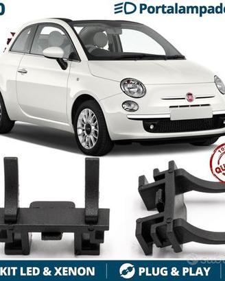 ADATTATORI Portalampada FIAT 500 Montaggio Kit LED