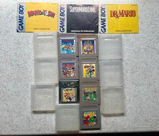 Lotto Game Boy Nintendo - 7 giochi Super Mario