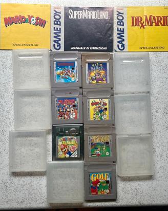 Lotto Game Boy Nintendo - 7 giochi Super Mario