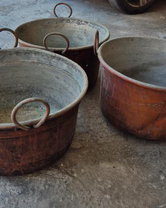 calderone "Paiolo" in rame 