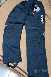 Pantaloni  da moto Nero più Pantalone  antipioggia