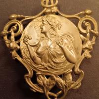 Antica fibbia Gioiello fraglia di pittori