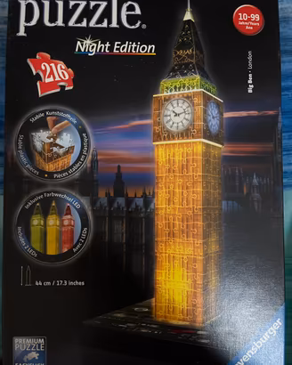 Puzzle 3D Big Ben