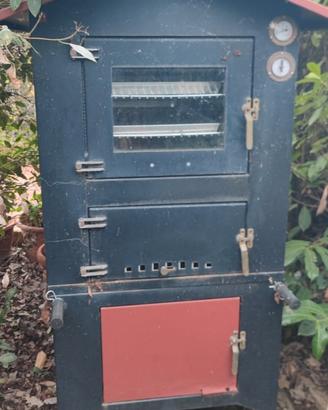 Forno a legna da esterno a cottura indiretta