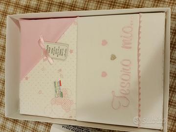 set lenzuola cotone più copertina 