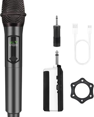 Microfono wireless K60 con ricevitore monocanale