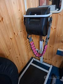 spin bike rovera più pedana vibrante  più tappeto 