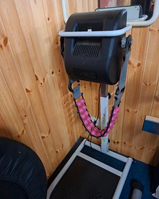 spin bike rovera più pedana vibrante  più tappeto 