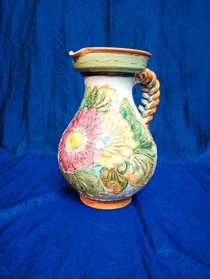 Brocca / Vaso / Caraffa Vintage Ceramica Maiolica