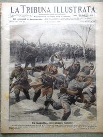La Tribuna Illustrata 9 Dic 1917 WW1 Aviazione