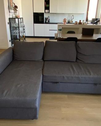Divano Letto Angolare IKEA FRIHETEN Grigio Scuro c