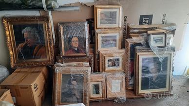 Cornici in legno e quadri