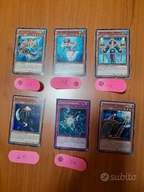 Carte Yu Gi Oh rare e comuni in perfetto stato
