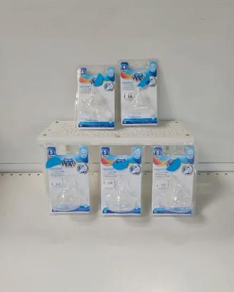 5 Tettarelle in Silicone EasyStart
