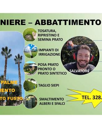 Giardiniere - abbattimento alberi
