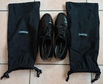 Scarpe di pelle Dolce & Gabbana colore nero