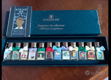 collezione 12 profumi mignon Borsari 1870