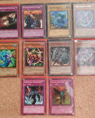 LOTTO 10 CARTE YU-GI-OH! RARE&VINTAGE X COLLEZIONE