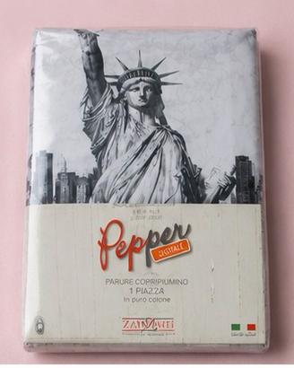 Parure copripiumino singolo Zambaiti New York