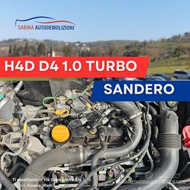 Motore h4d d4 900 turbo benzina sabdero 2020