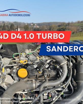 Motore h4d d4 900 turbo benzina sabdero 2020