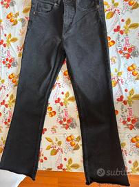Zara Jeans neri cropped