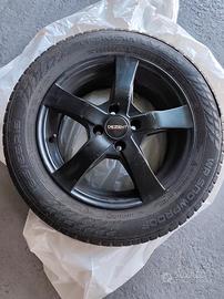 Gomme invernali con cerchi in lega