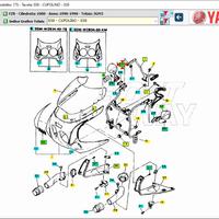 Specchio Dx Yamaha FZR1000 2GH262901000