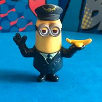 Giocattolo Action Figure Minions Capitano Aereo
