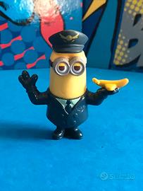Giocattolo Action Figure Minions Capitano Aereo