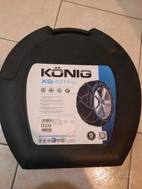 catene da neve konig xg 12 pro 235 mai usate 
