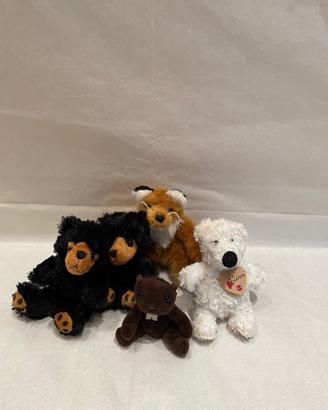 Peluche_10 - Orsetti Volpe Castoro