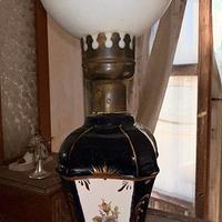 Lampada ceramica smaltata anni 40