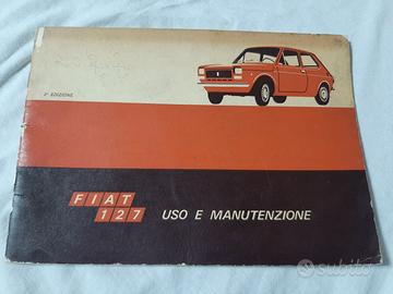 FIAT 127 USO E MANUTENZIONE ORIGINALE