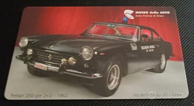 Scheda telefonica nuova MUSEO DELLE AUTO1