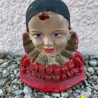 Busto gesso Pierrot Gourmand