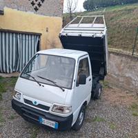 piaggio porter 1.3 16v benzina 4x4 ribaltabile 