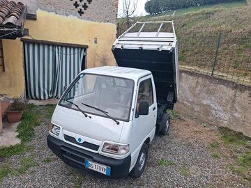 piaggio porter 1.3 16v benzina 4x4 ribaltabile 