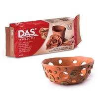 DAS colore Terracotta, Pasta per modellare, 500 gr
