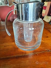 Caraffa per acqua con contenitore porta ghiaccio 