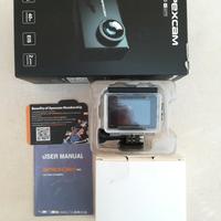 Action cam"GoPro" 4k 60fps EIS+2batterie+Microfono