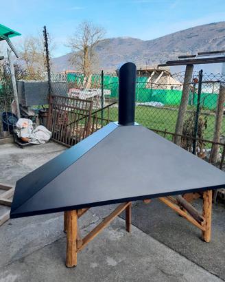 Mobile pensile per cappa cucina