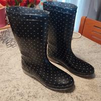 stivali gomma a pois n 39 zona Ostia 