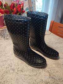 stivali gomma a pois n 39 zona Ostia 