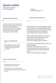 Aiuto cuoco,lavapiatti, addetto alle pulizie