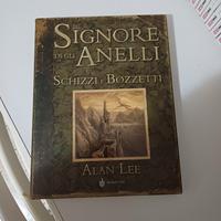 il signore anelli schizzi e bozzetti Alan Lee